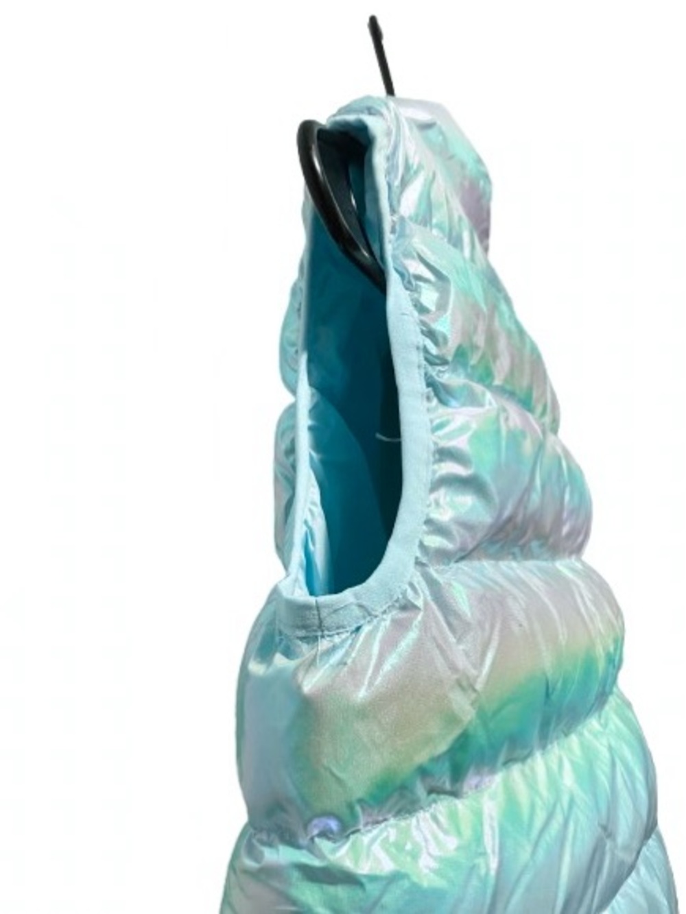 Cutemile Kids Puffer Vest Teal Iridescent Size Medium/7 - 8 Years - Brand New - Picture 4 of 12